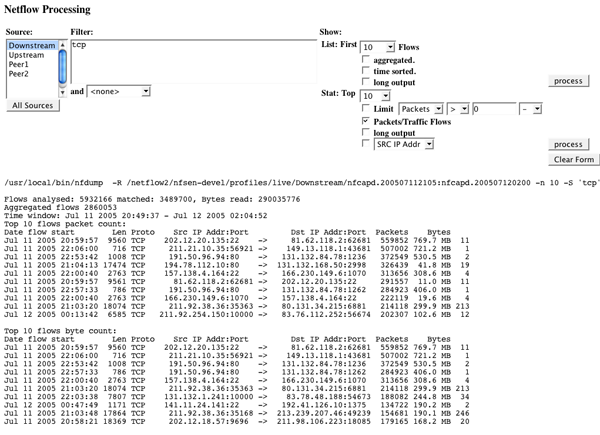 Processing Output